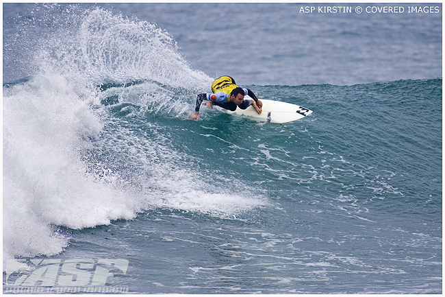 Joel Parkinson Billabong Pro Mundaka Day 4.  Credit ASP Tostee